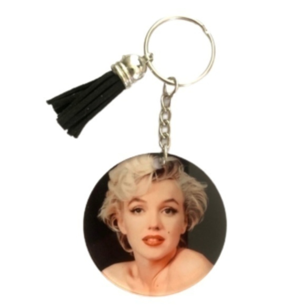 Marilyn Monroe vintage keychain purse charm new